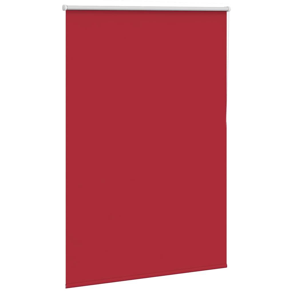 vidaXL Verdunkelungsrollo Rot 110x130cm Stoffbreite 105,7cm Polyester