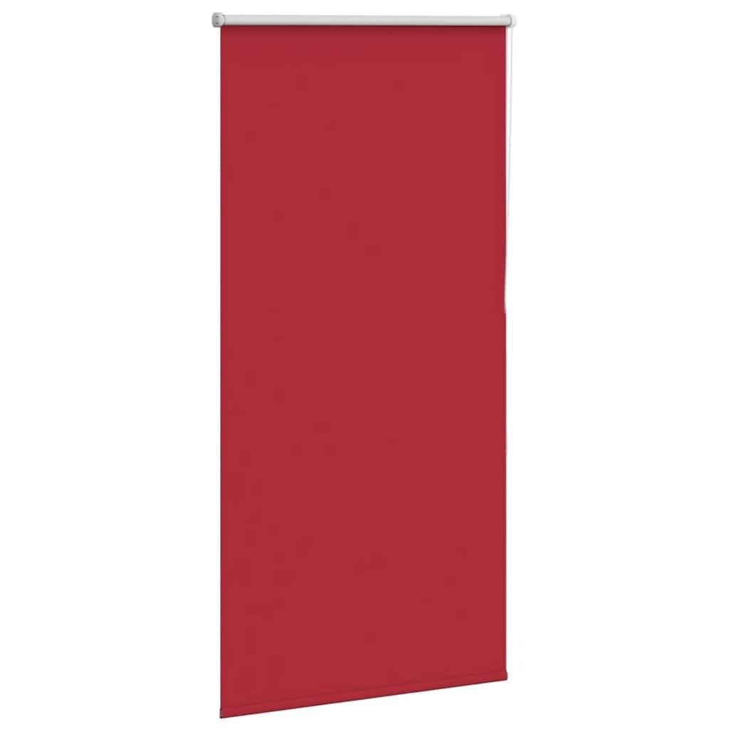 vidaXL Verdunkelungsrollo Rot 65x130 cm Stoffbreite 60,7 cm Polyester