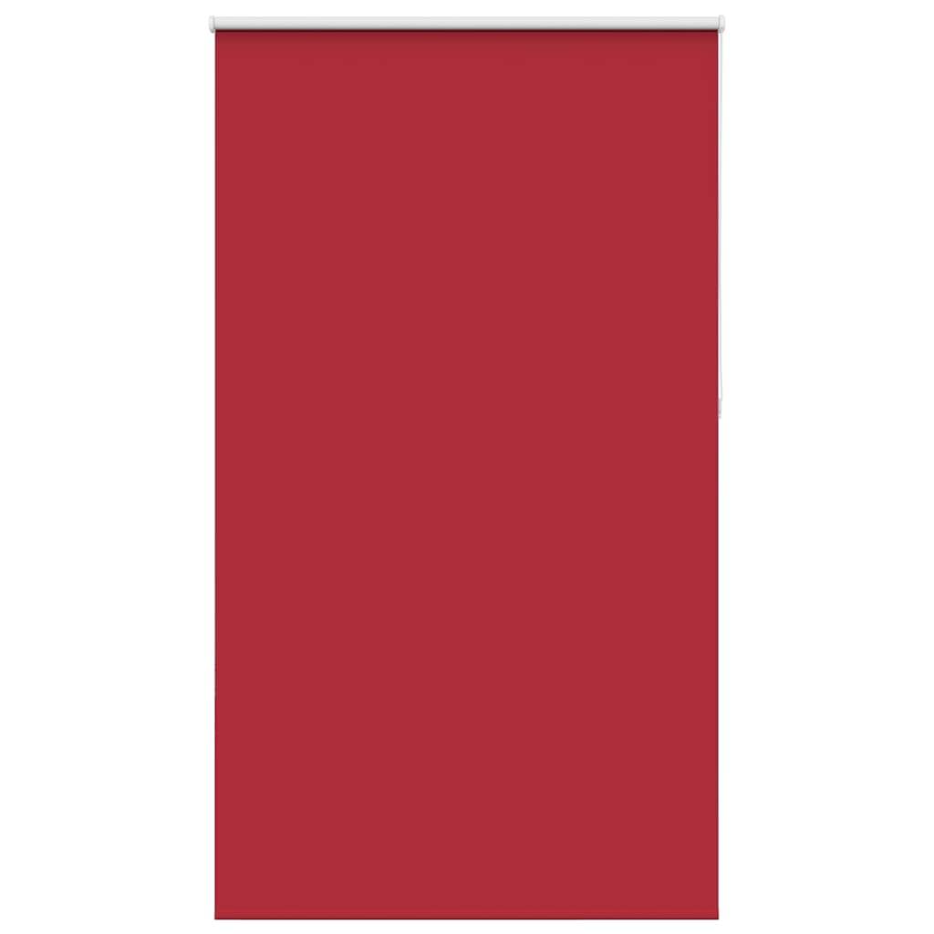 vidaXL Verdunkelungsrollo Rot 125x230cm Stoffbreite 121,6cm Polyester