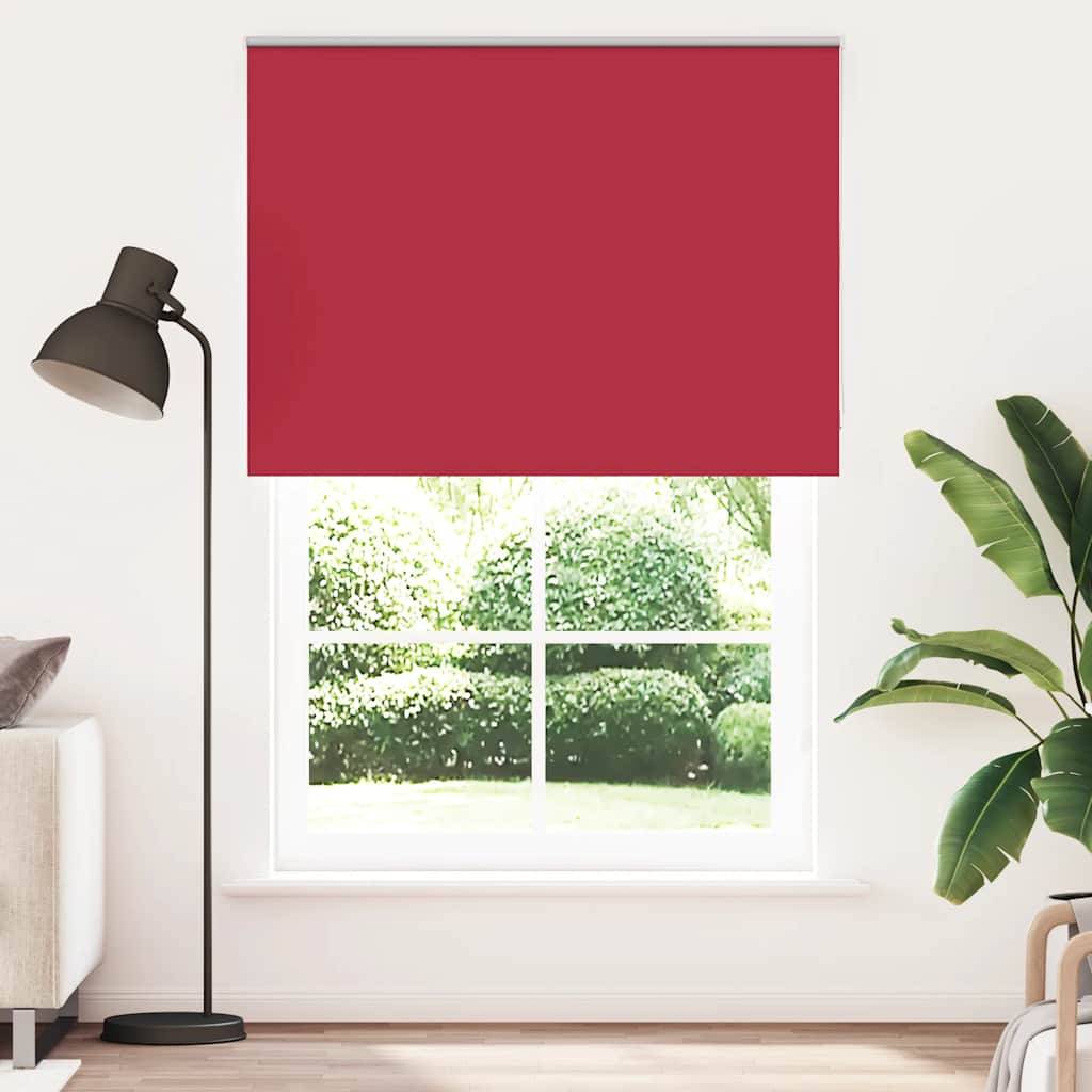 vidaXL Verdunkelungsrollo Rot 165x230cm Stoffbreite 161,6cm Polyester