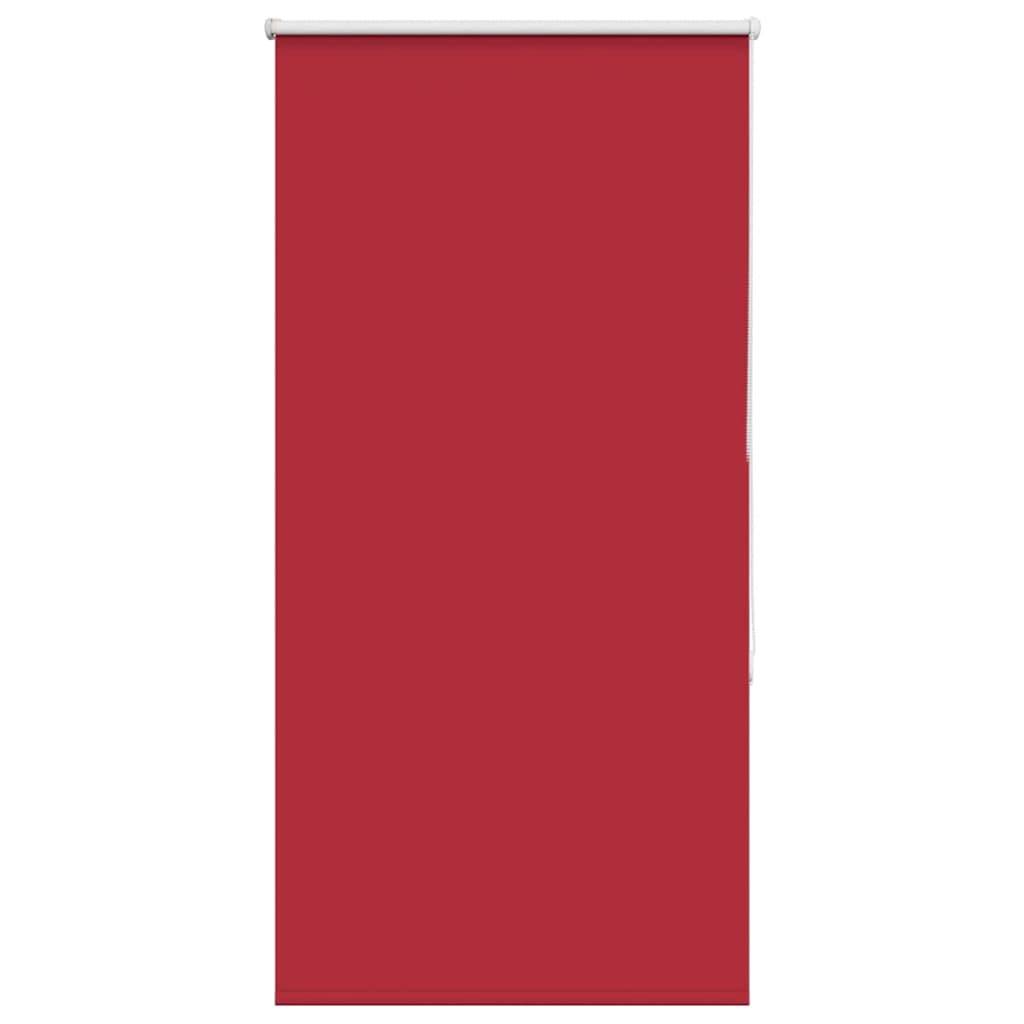 vidaXL Verdunkelungsrollo Rot 65x130 cm Stoffbreite 60,7 cm Polyester