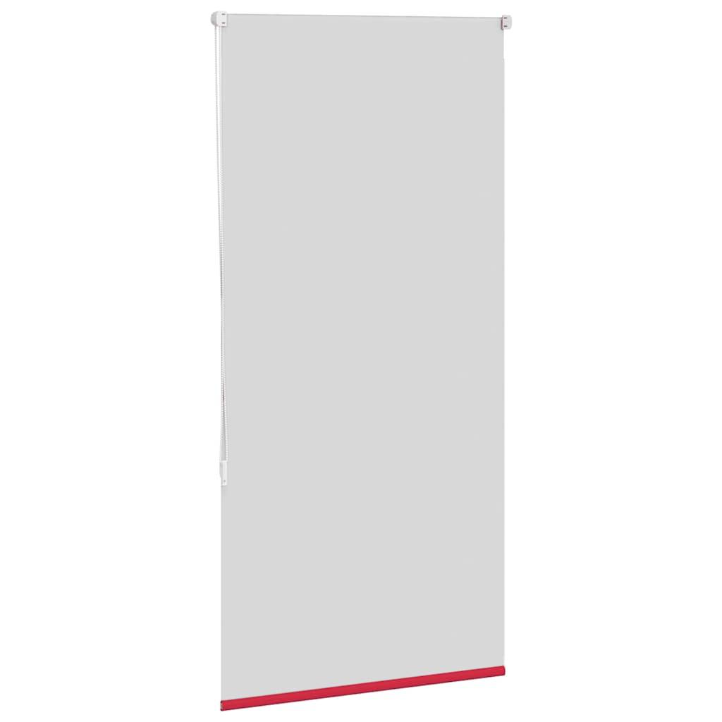 vidaXL Verdunkelungsrollo Rot 80x130 cm Stoffbreite 75,7 cm Polyester
