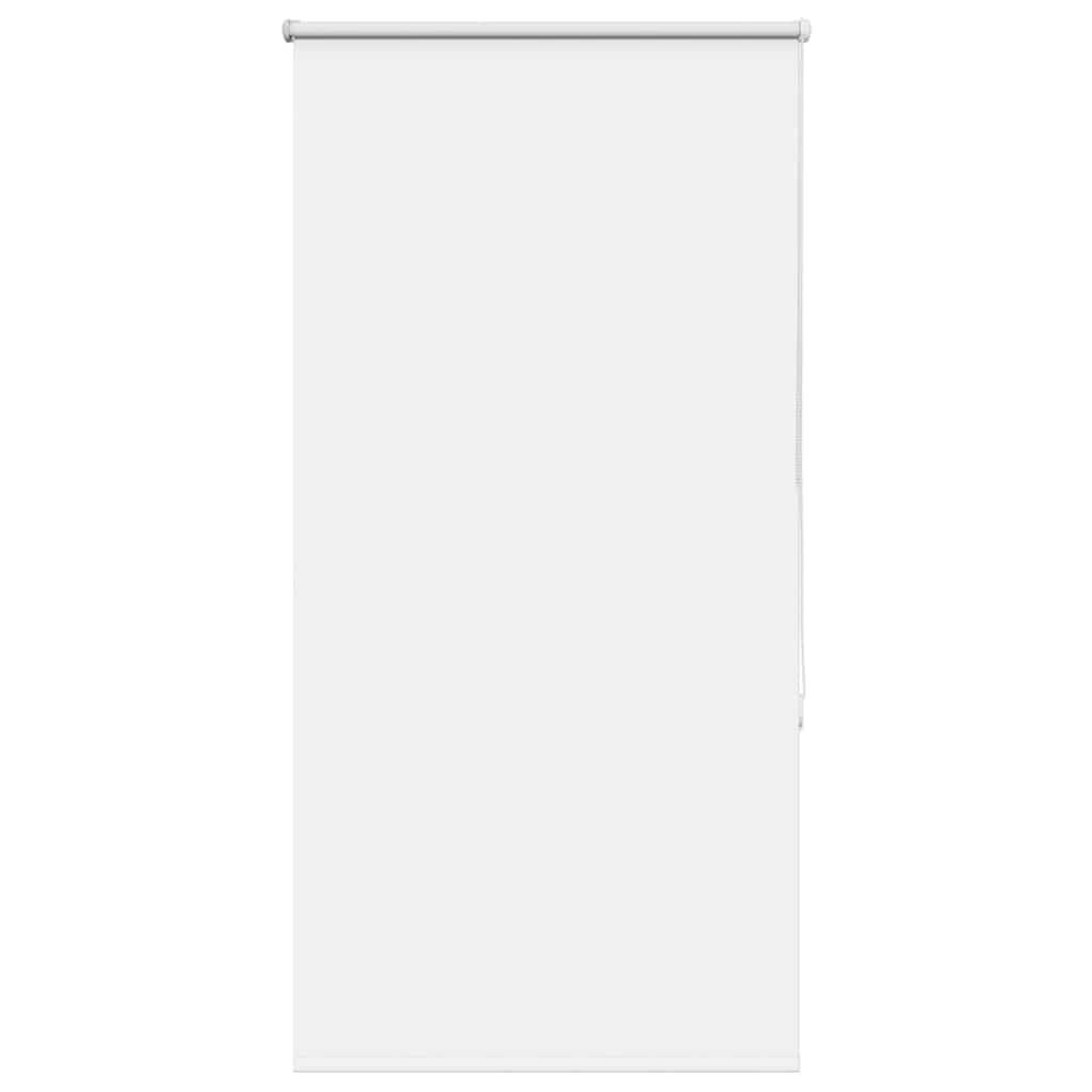 vidaXL Verdunkelungsrollo Weiß 70x130cm Stoffbreite 65,7 cm Polyester