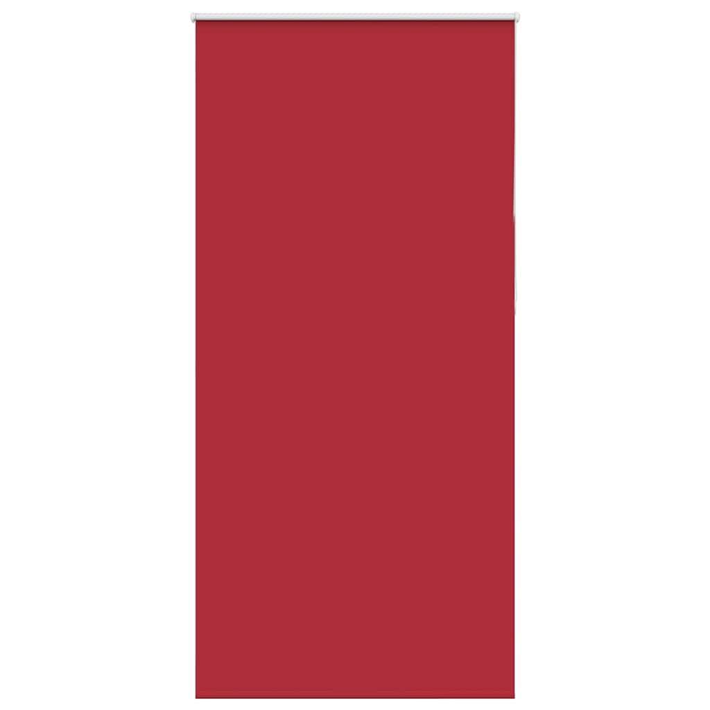 vidaXL Verdunkelungsrollo Rot 105x210cm Stoffbreite 100,7cm Polyester