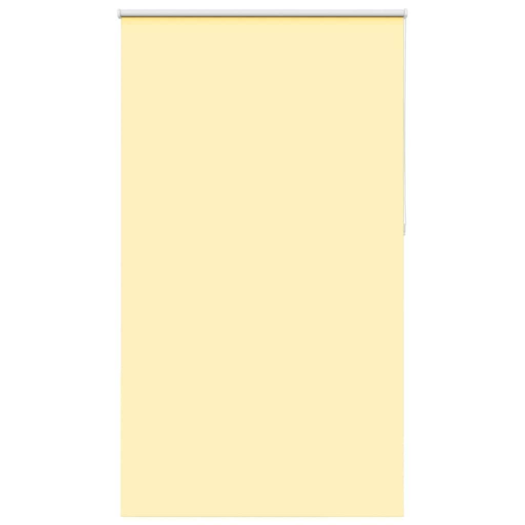 vidaXL Verdunkelungsrollo Gelb 140x210cm Stoffbreite 136,6cm Polyester