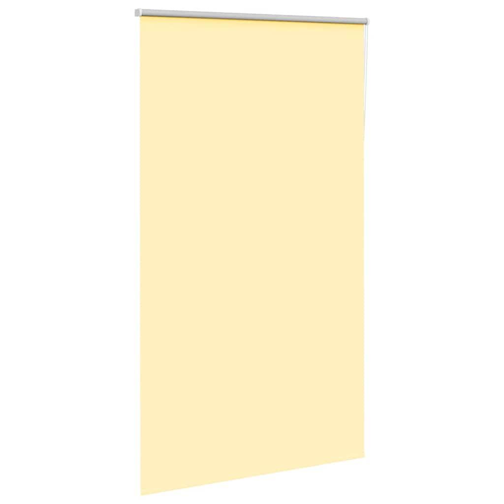 vidaXL Verdunkelungsrollo Gelb 135x230cm Stoffbreite 131,6cm Polyester