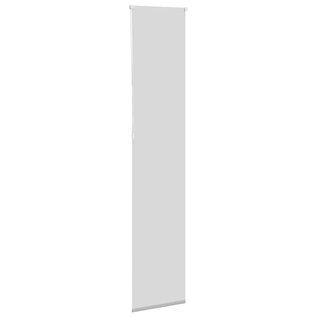 vidaXL Verdunkelungsrollo Hellgrau 40x230 cm Stoffbreite 35,7 cm
