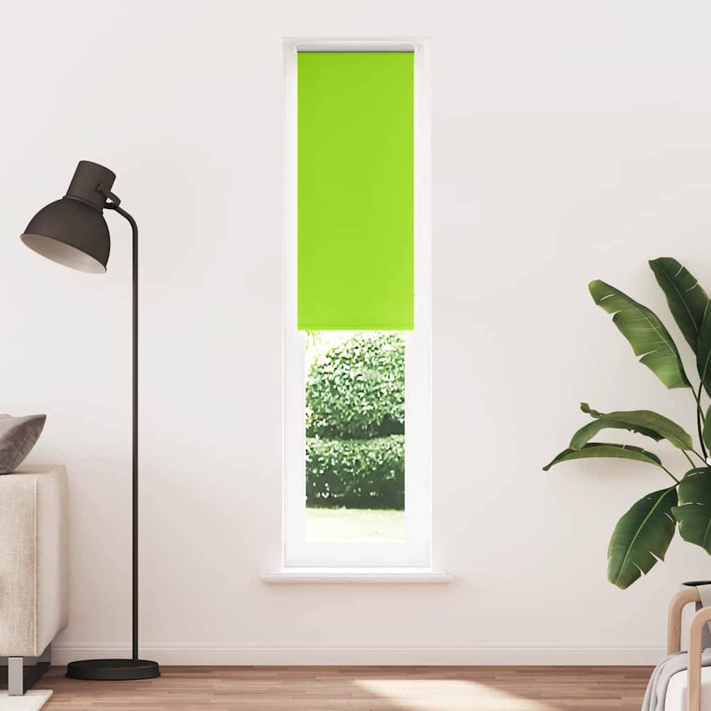 vidaXL Verdunkelungsrollo Grün 60x230 cm Stoffbreite 55,7 cm Polyester