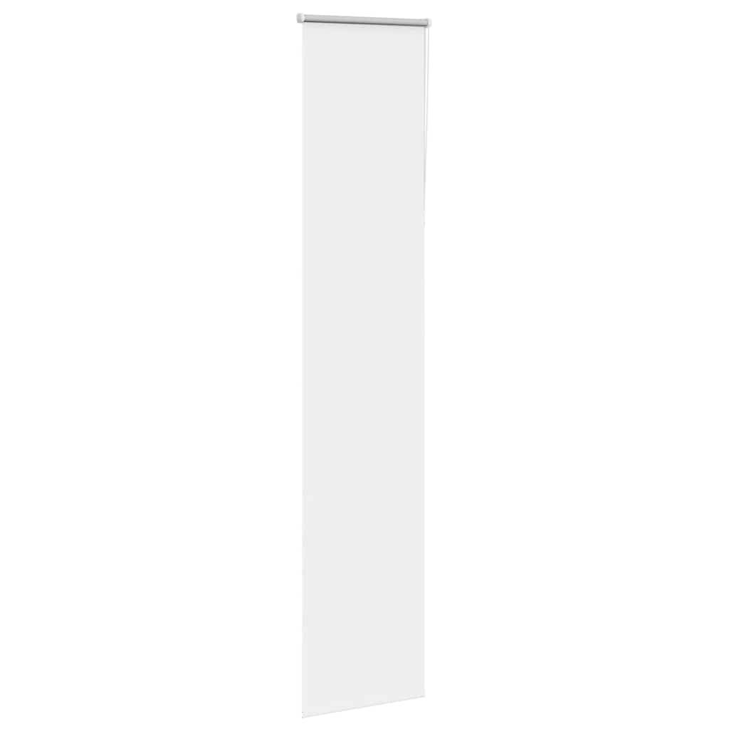 vidaXL Verdunkelungsrollo Weiß 50x230cm Stoffbreite 45,7 cm Polyester