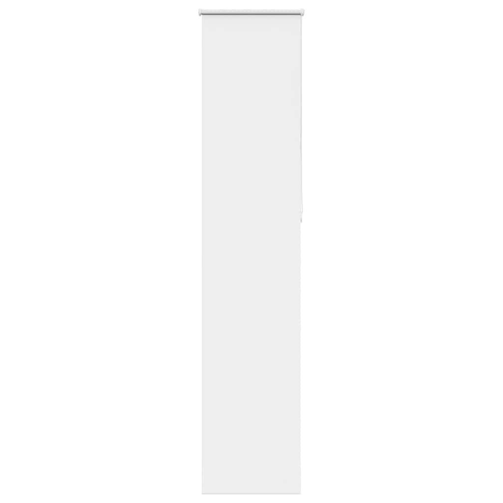 vidaXL Verdunkelungsrollo Weiß 40x230cm Stoffbreite 35,7 cm Polyester