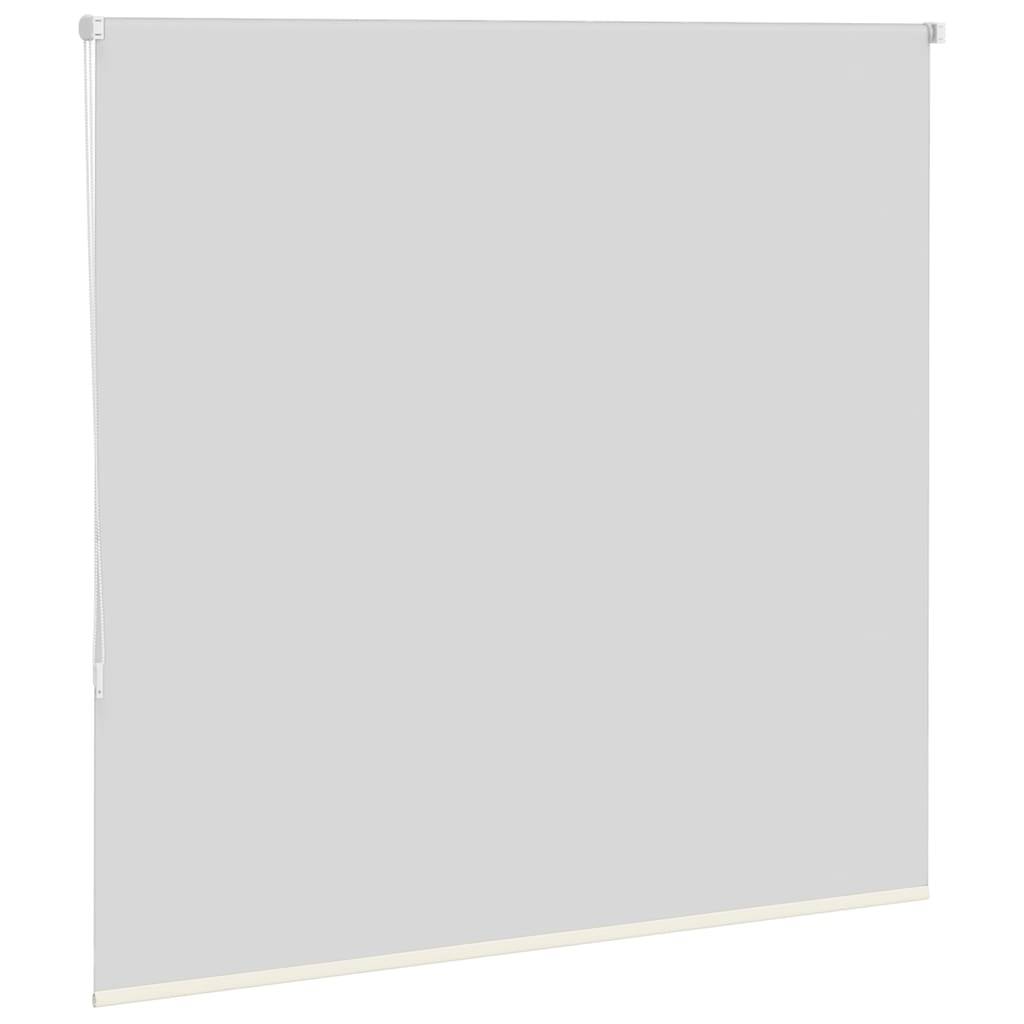 vidaXL Verdunkelungsrollo Cremeweiß 145x175cm Stoffbreite 141,6cm