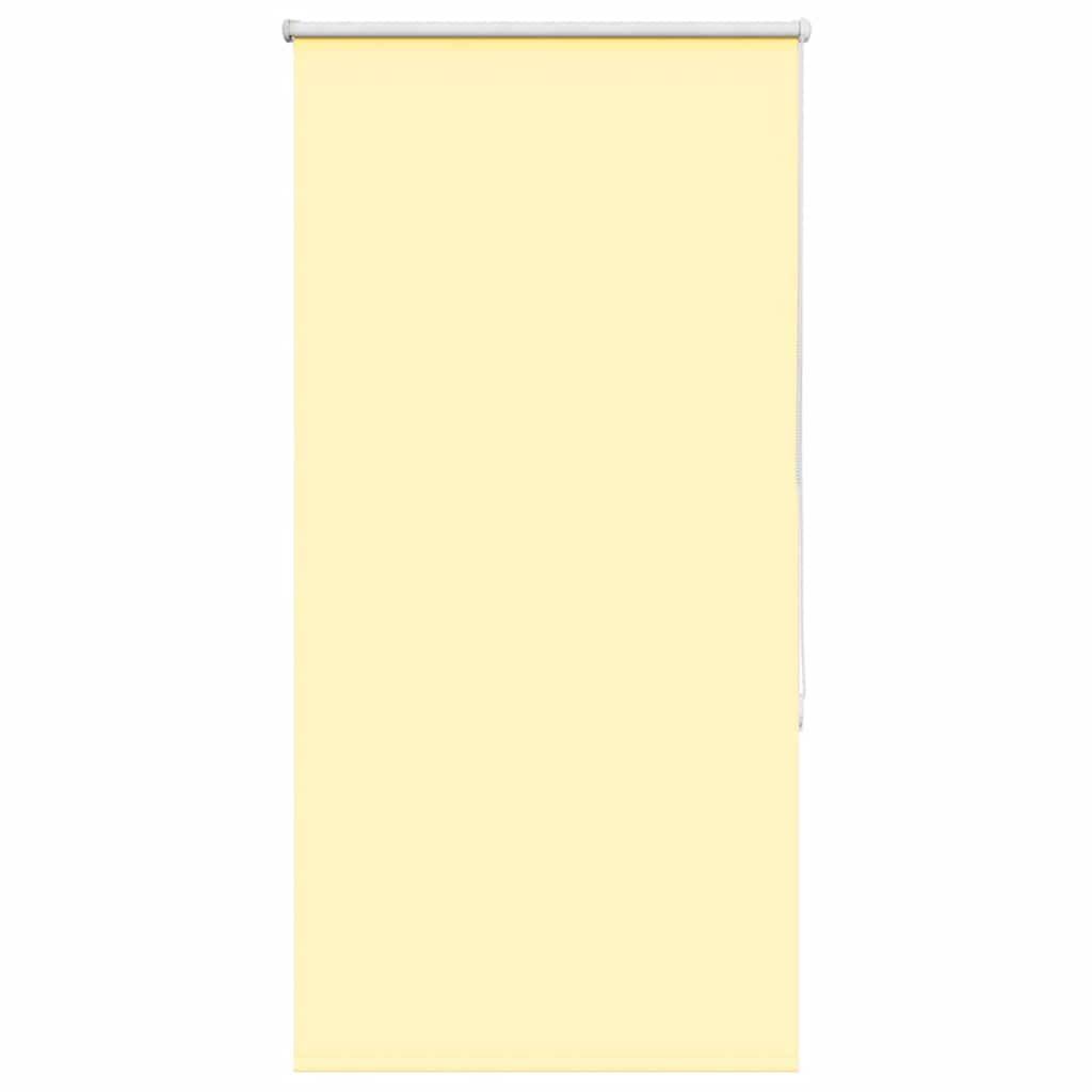 vidaXL Verdunkelungsrollo Gelb 70x175 cm Stoffbreite 65,7 cm Polyester