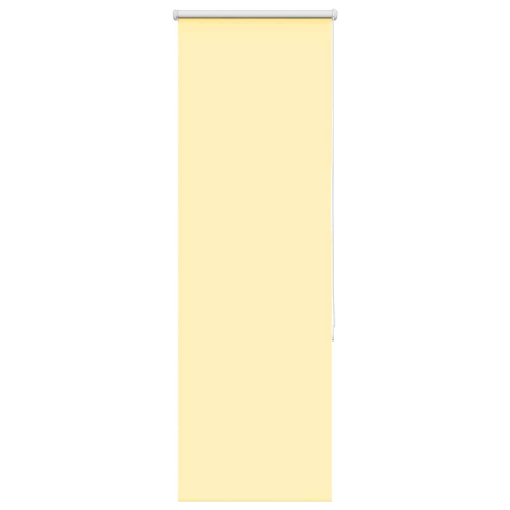 vidaXL Verdunkelungsrollo Gelb 40x175 cm Stoffbreite 35,7 cm Polyester