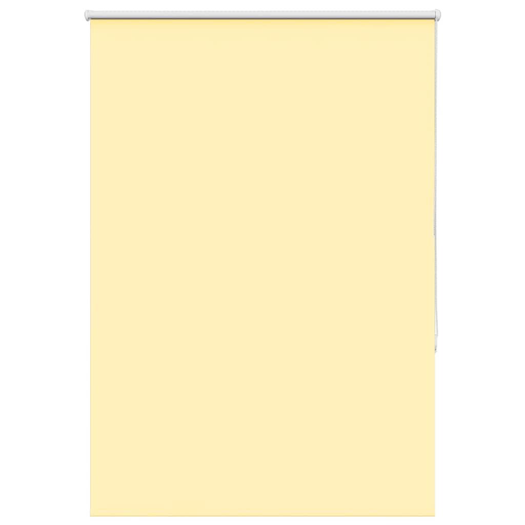 vidaXL Verdunkelungsrollo Gelb 95x150 cm Stoffbreite 90,7 cm Polyester