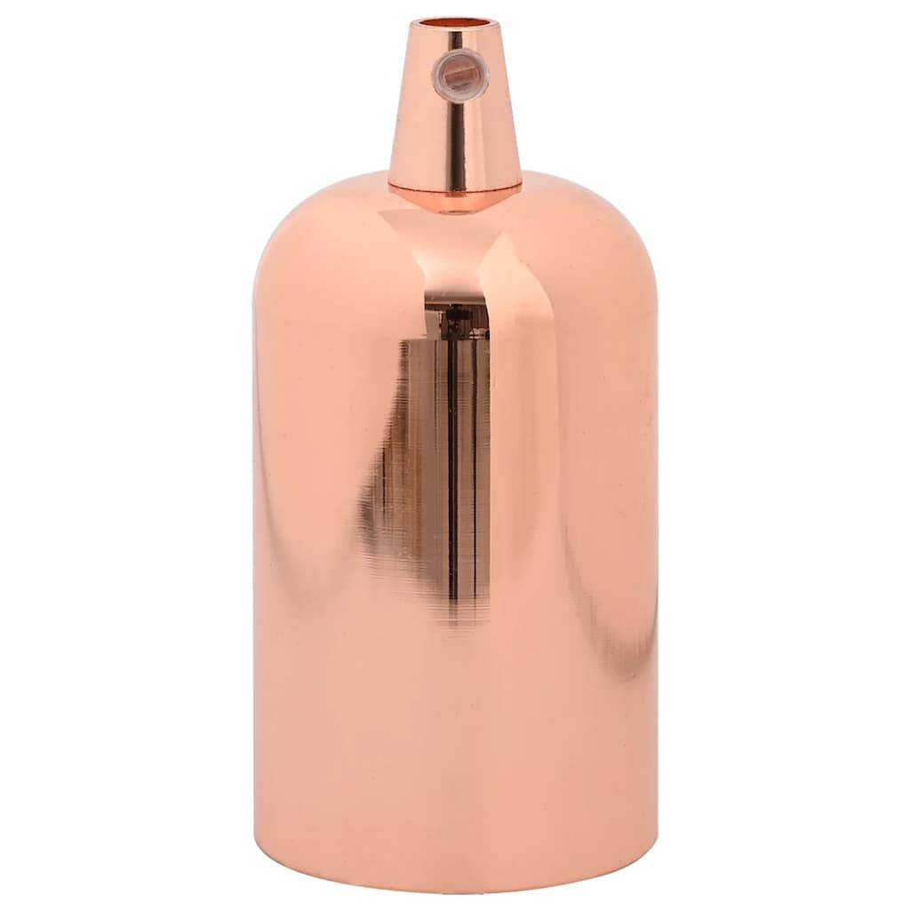 vidaXL Lampenfassungen 2 Stk. Rosegold E27