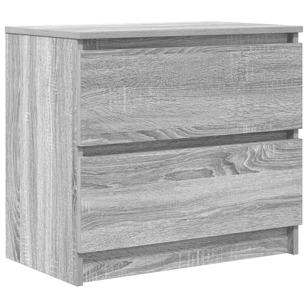 vidaXL TV-Schrank Grau Sonoma 60x35x54 cm Holzwerkstoff