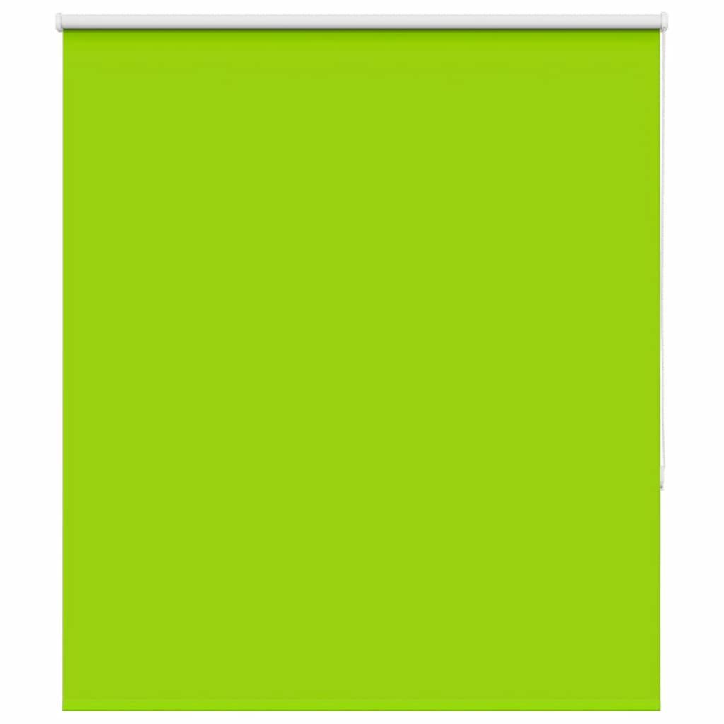 vidaXL Verdunkelungsrollo Grün 125x130cm Stoffbreite 121,6cm Polyester