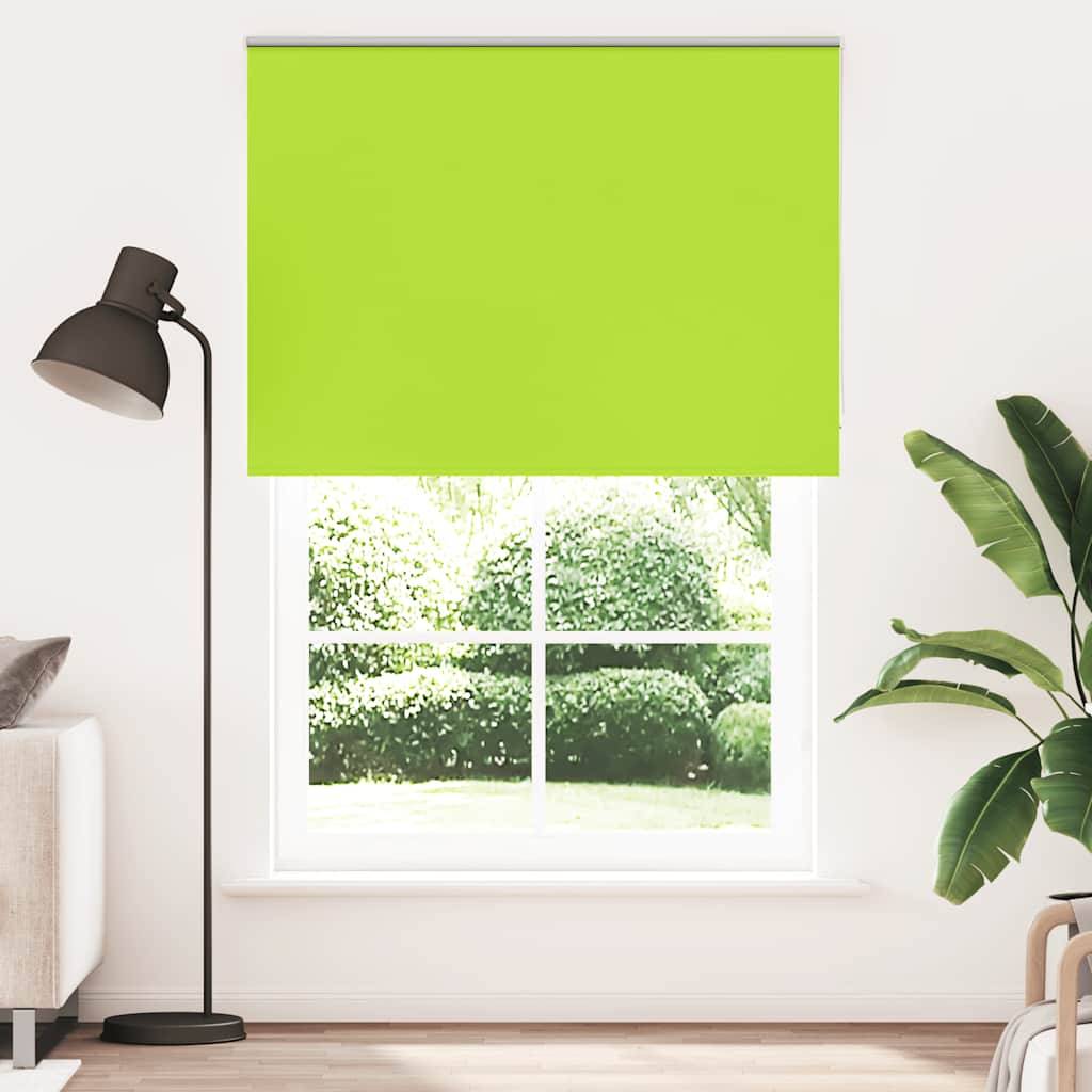 vidaXL Verdunkelungsrollo Grün 145x230cm Stoffbreite 141,6cm Polyester