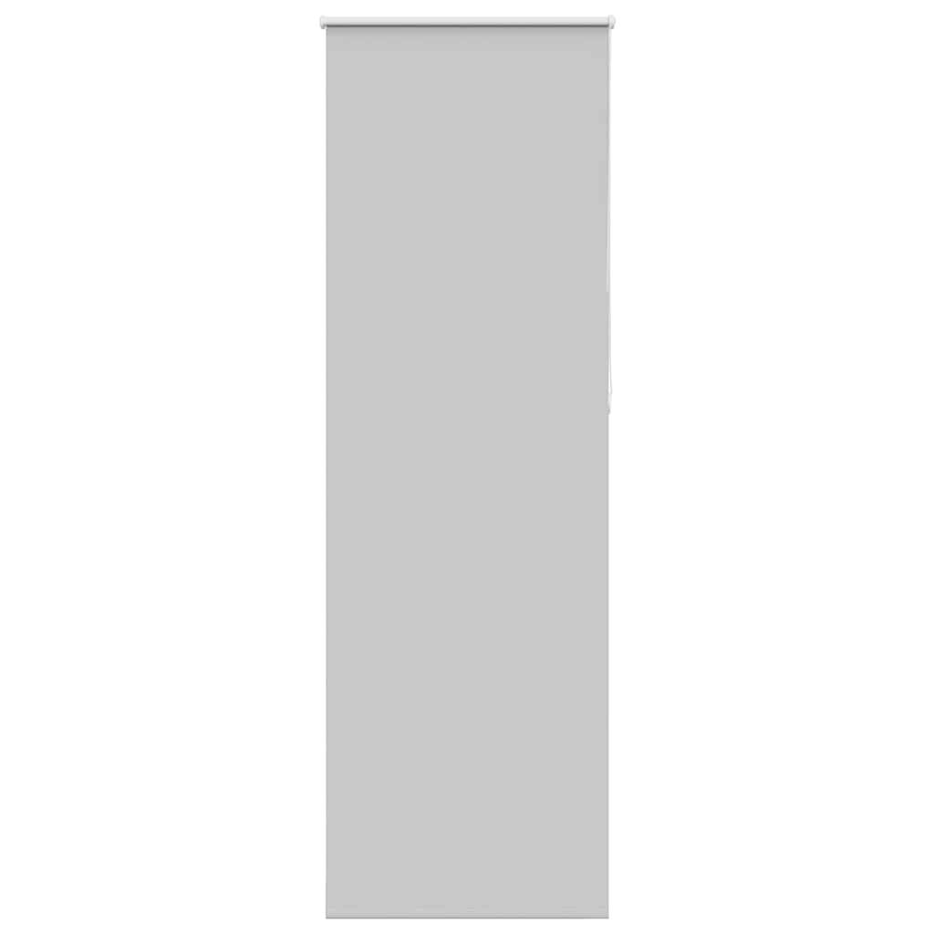 vidaXL Verdunkelungsrollo Hellgrau 75x230 cm Stoffbreite 70,7 cm