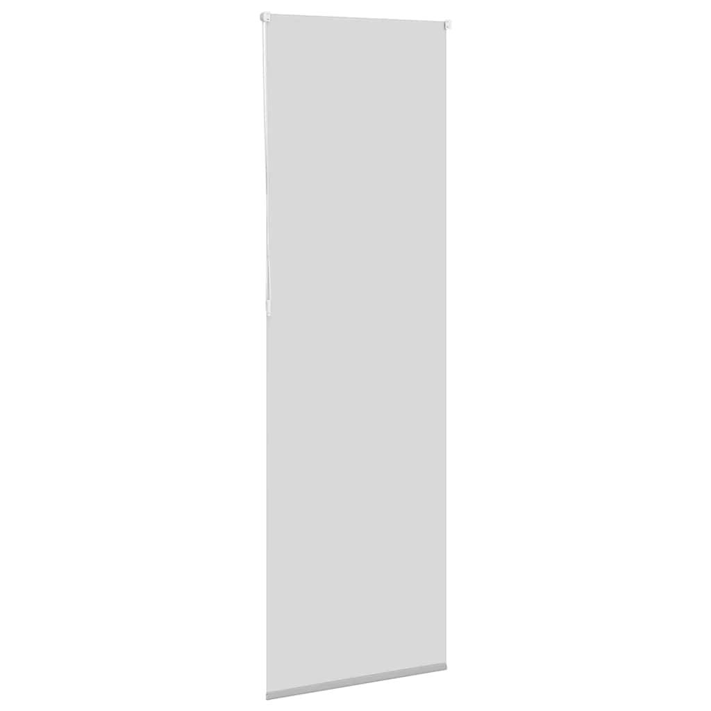 vidaXL Verdunkelungsrollo Hellgrau 65x230 cm Stoffbreite 60,7 cm