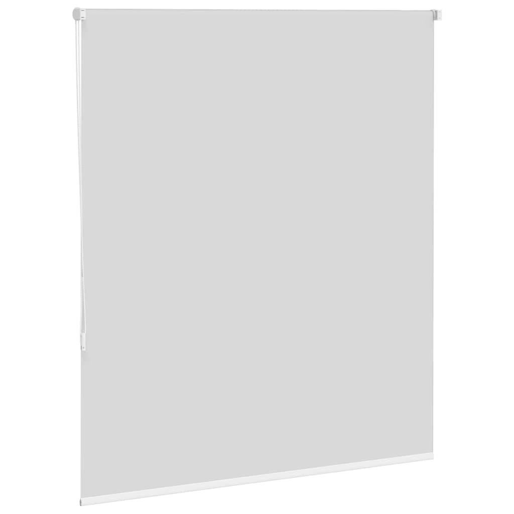 vidaXL Verdunkelungsrollo Weiß 140x150cm Stoffbreite 136,6cm Polyester