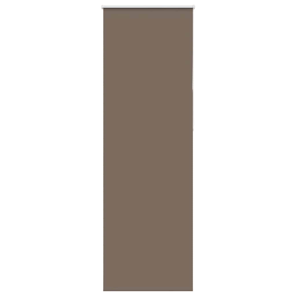 vidaXL Verdunkelungsrollo Kaffeebraun 85x230 cm Stoffbreite 80,7 cm