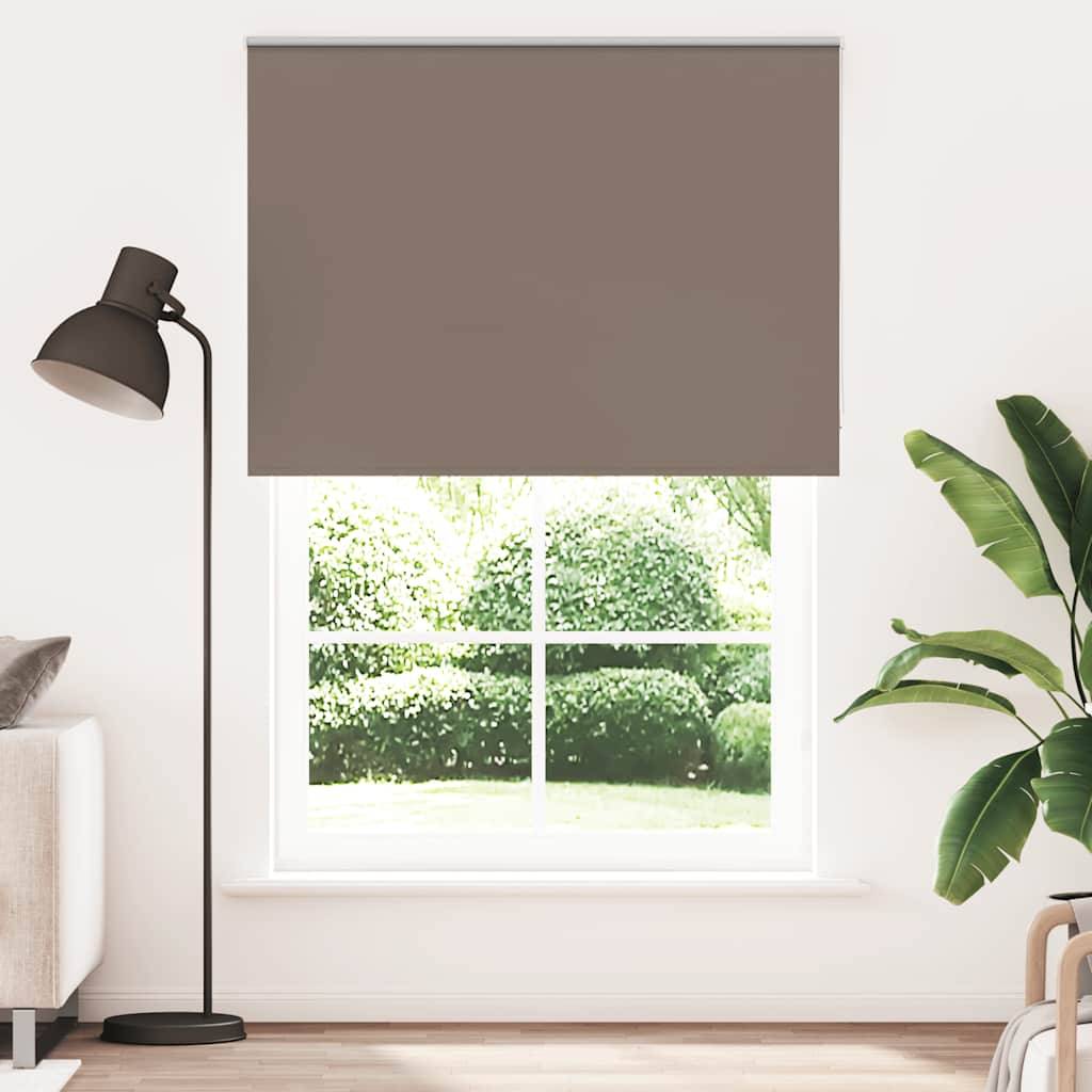 vidaXL Verdunkelungsrollo Kaffeebraun 165x210 cm Stoffbreite 161,6 cm