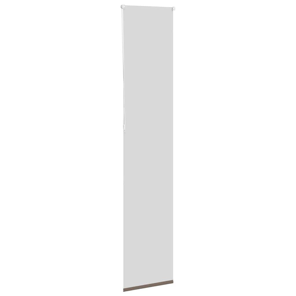 vidaXL Verdunkelungsrollo Kaffeebraun 40x210cm Stoffbreite 35,7 cm