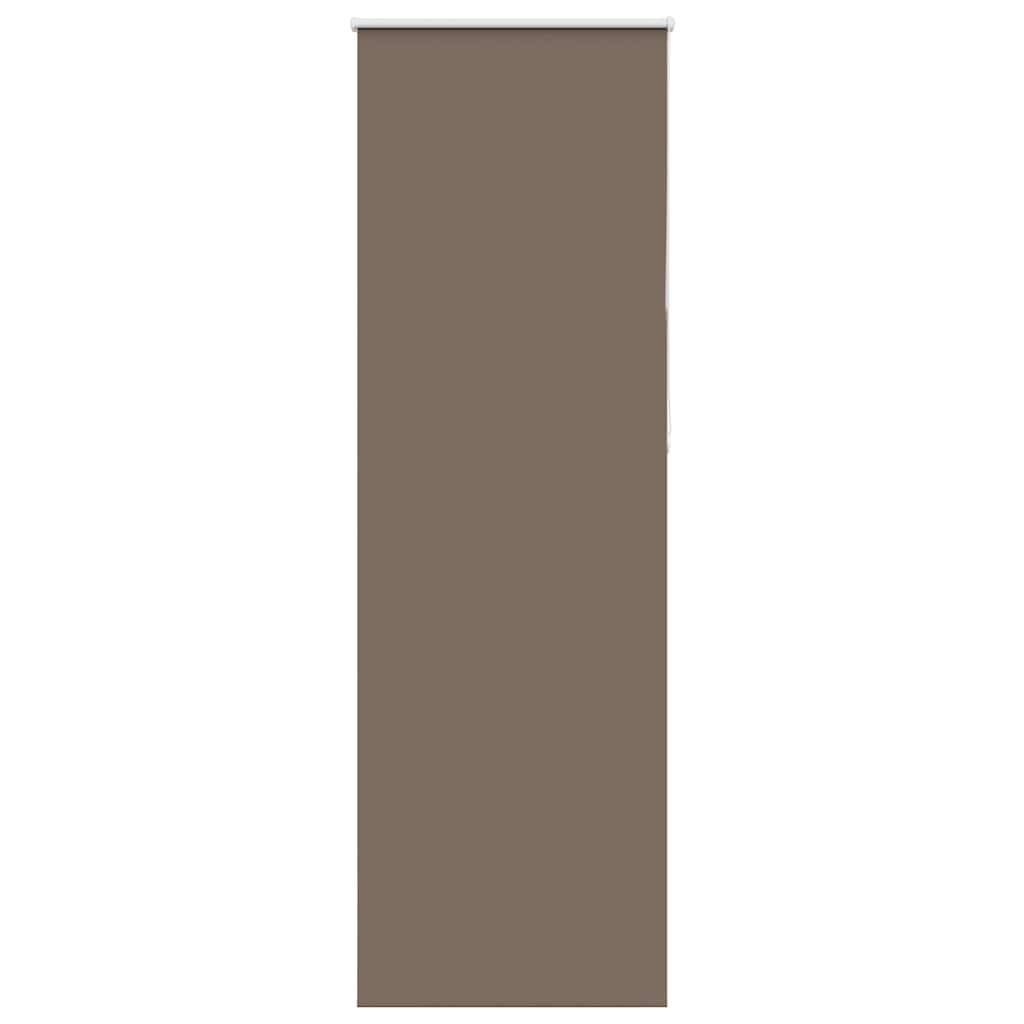 vidaXL Verdunkelungsrollo Kaffeebraun 75x230 cm Stoffbreite 70,7 cm