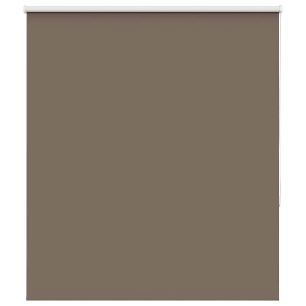 vidaXL Verdunkelungsrollo Kaffeebraun 125x130cm Stoffbreite 121,6cm