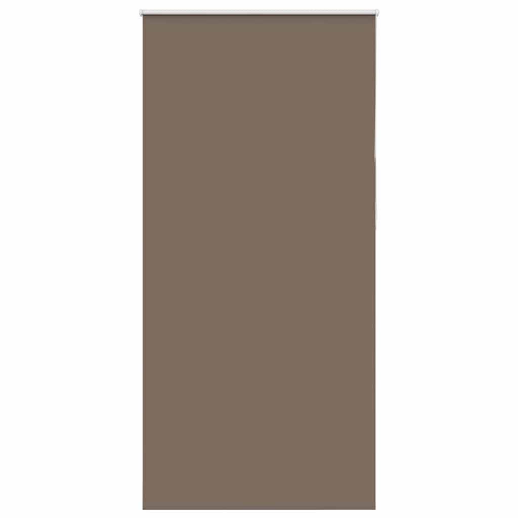 vidaXL Verdunkelungsrollo Kaffeebraun 105x210 cm Stoffbreite 100,7 cm