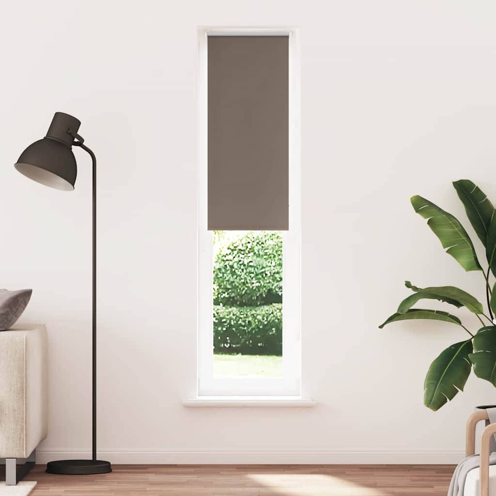 vidaXL Verdunkelungsrollo Kaffeebraun 45x210cm Stoffbreite 40,7 cm