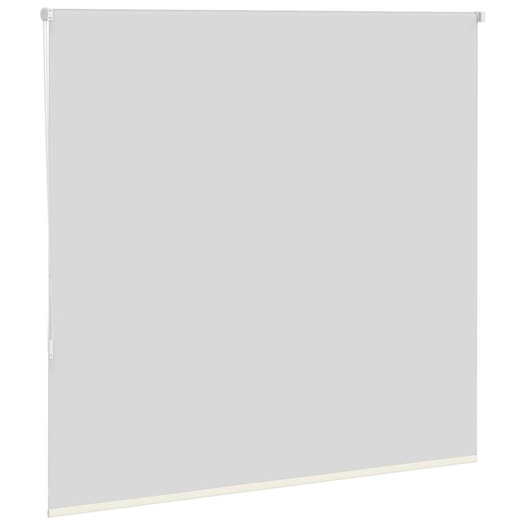 vidaXL Verdunkelungsrollo Cremeweiß 150x150cm Stoffbreite 146,6cm