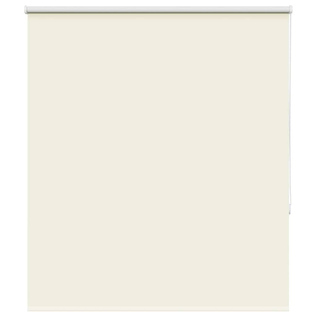 vidaXL Verdunkelungsrollo Cremeweiß 125x150cm Stoffbreite 121,6cm