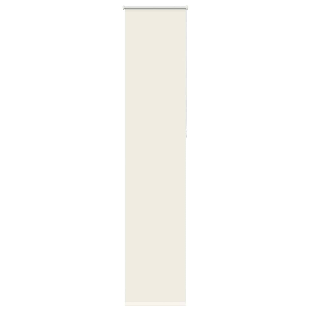 vidaXL Verdunkelungsrollo Cremeweiß 60x230cm Stoffbreite 55,7 cm