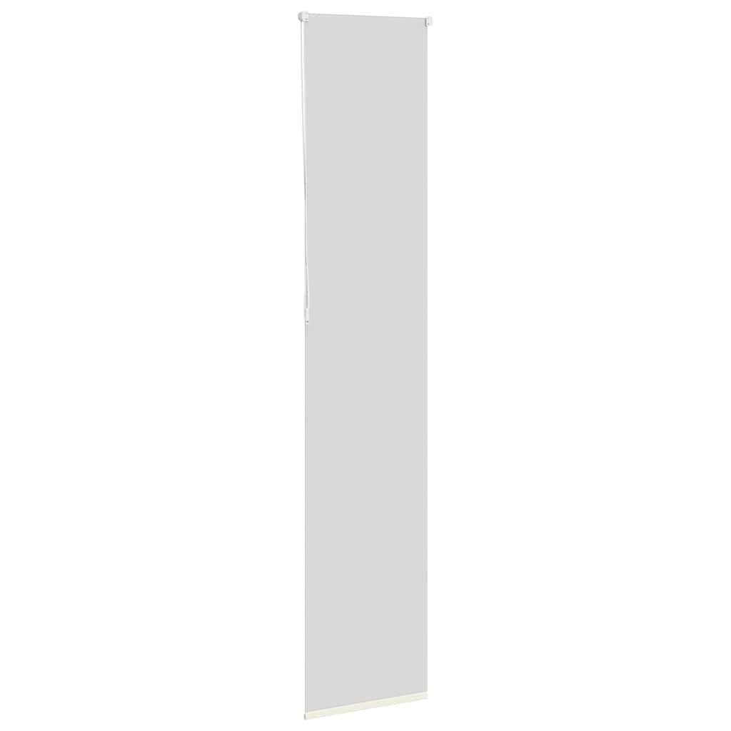 vidaXL Verdunkelungsrollo Cremeweiß 60x210cm Stoffbreite 55,7 cm