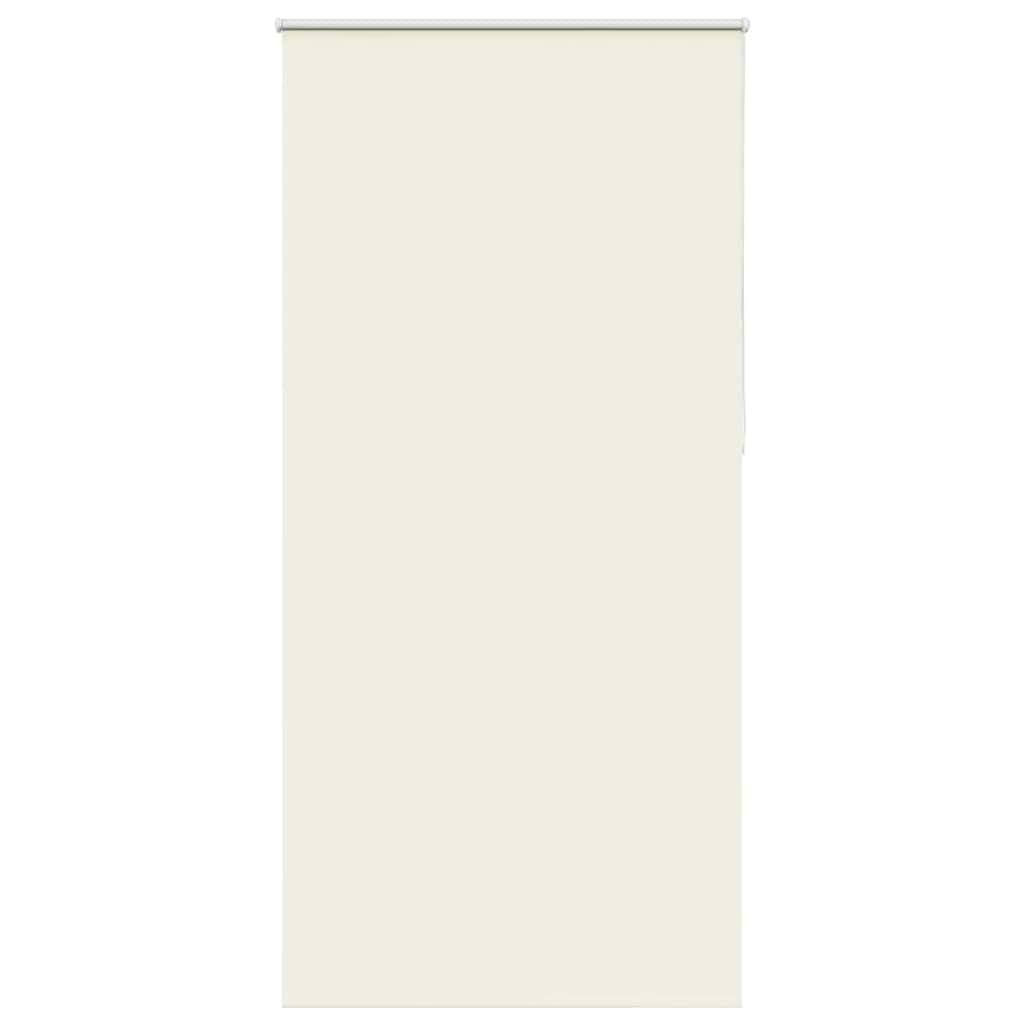 vidaXL Verdunkelungsrollo Cremeweiß 110x230cm Stoffbreite 105,7cm