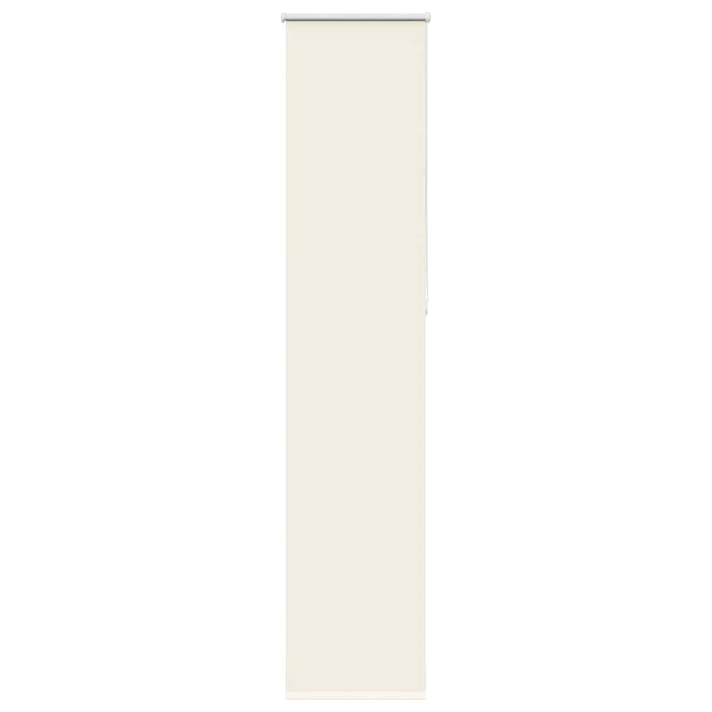 vidaXL Verdunkelungsrollo Cremeweiß 50x230cm Stoffbreite 45,7 cm