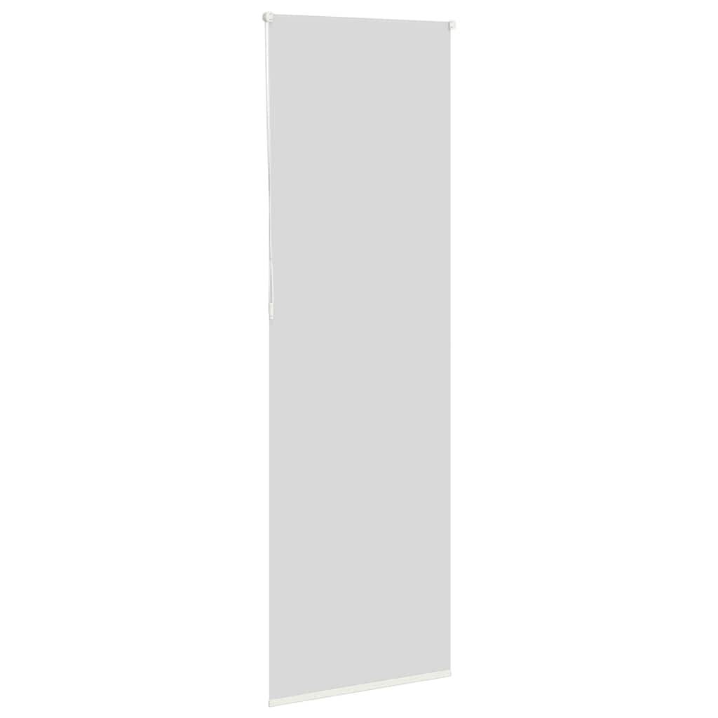vidaXL Verdunkelungsrollo Cremeweiß 80x210cm Stoffbreite 75,7 cm