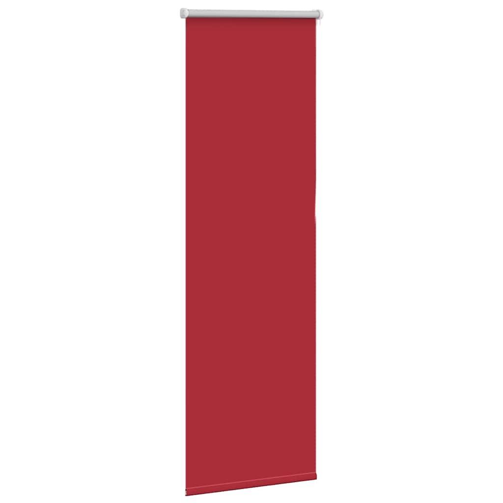 vidaXL Verdunkelungsrollo Rot 40x150cm Stoffbreite 35,7cm Polyester