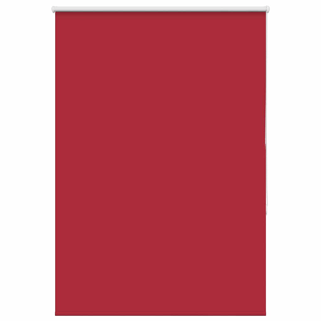 vidaXL Verdunkelungsrollo Rot 115x130cm Stoffbreite 110,7cm Polyester