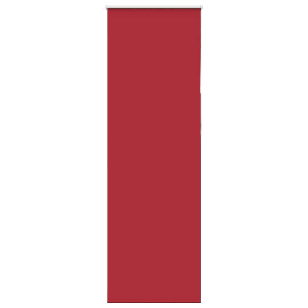 vidaXL Verdunkelungsrollo Rot 70x230 cm Stoffbreite 65,7 cm Polyester