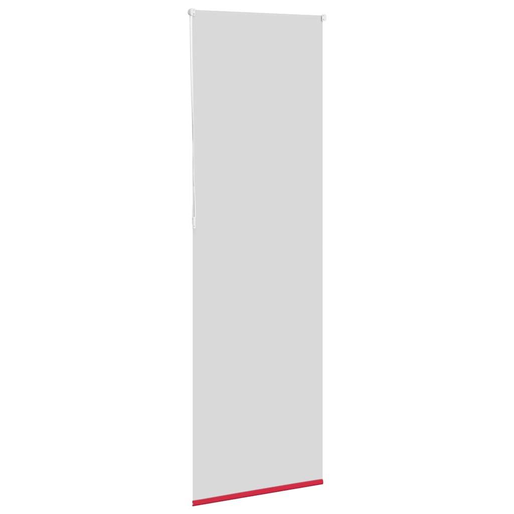 vidaXL Verdunkelungsrollo Rot 70x230 cm Stoffbreite 65,7 cm Polyester