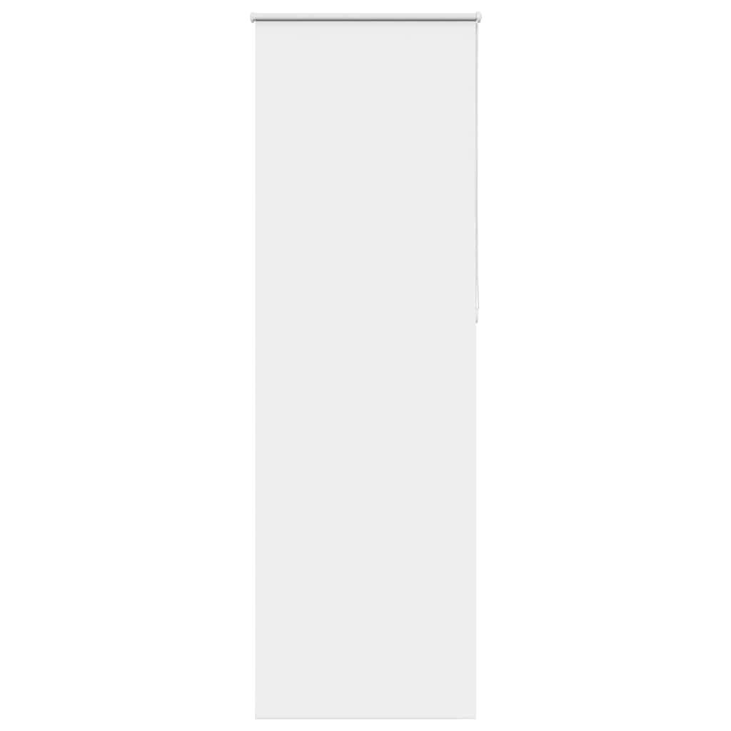 vidaXL Verdunkelungsrollo Weiß 75x230cm Stoffbreite 70,7 cm Polyester
