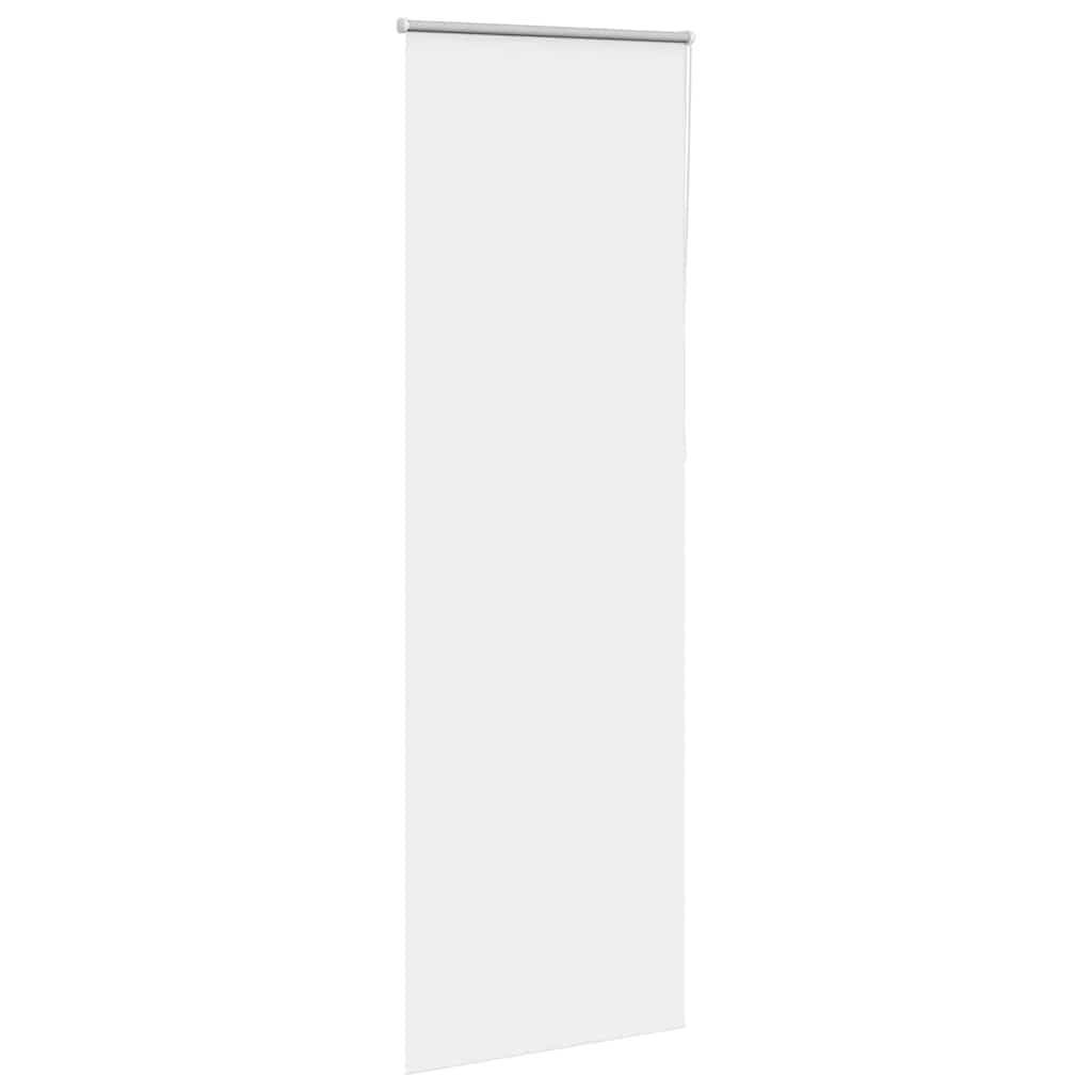 vidaXL Verdunkelungsrollo Weiß 75x230cm Stoffbreite 70,7 cm Polyester