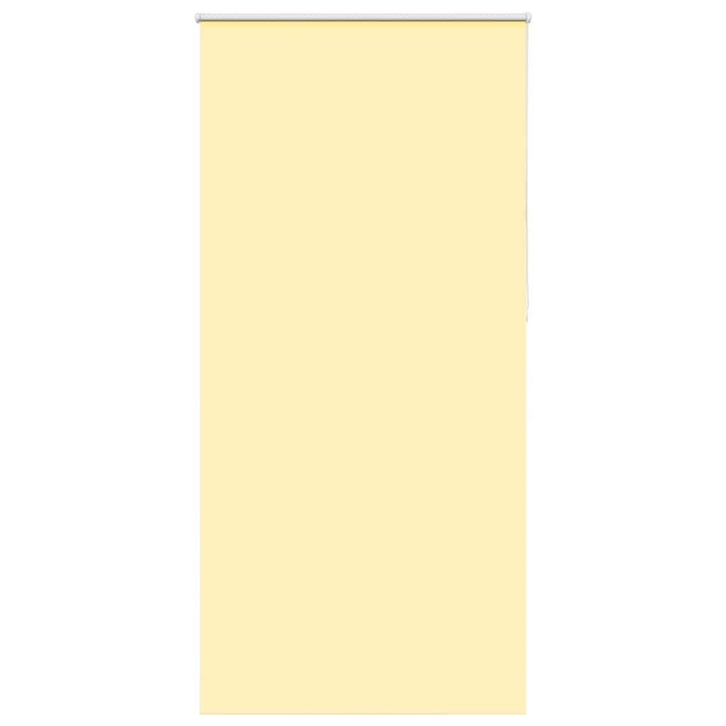 vidaXL Verdunkelungsrollo Gelb 90x230 cm Stoffbreite 85,7 cm Polyester