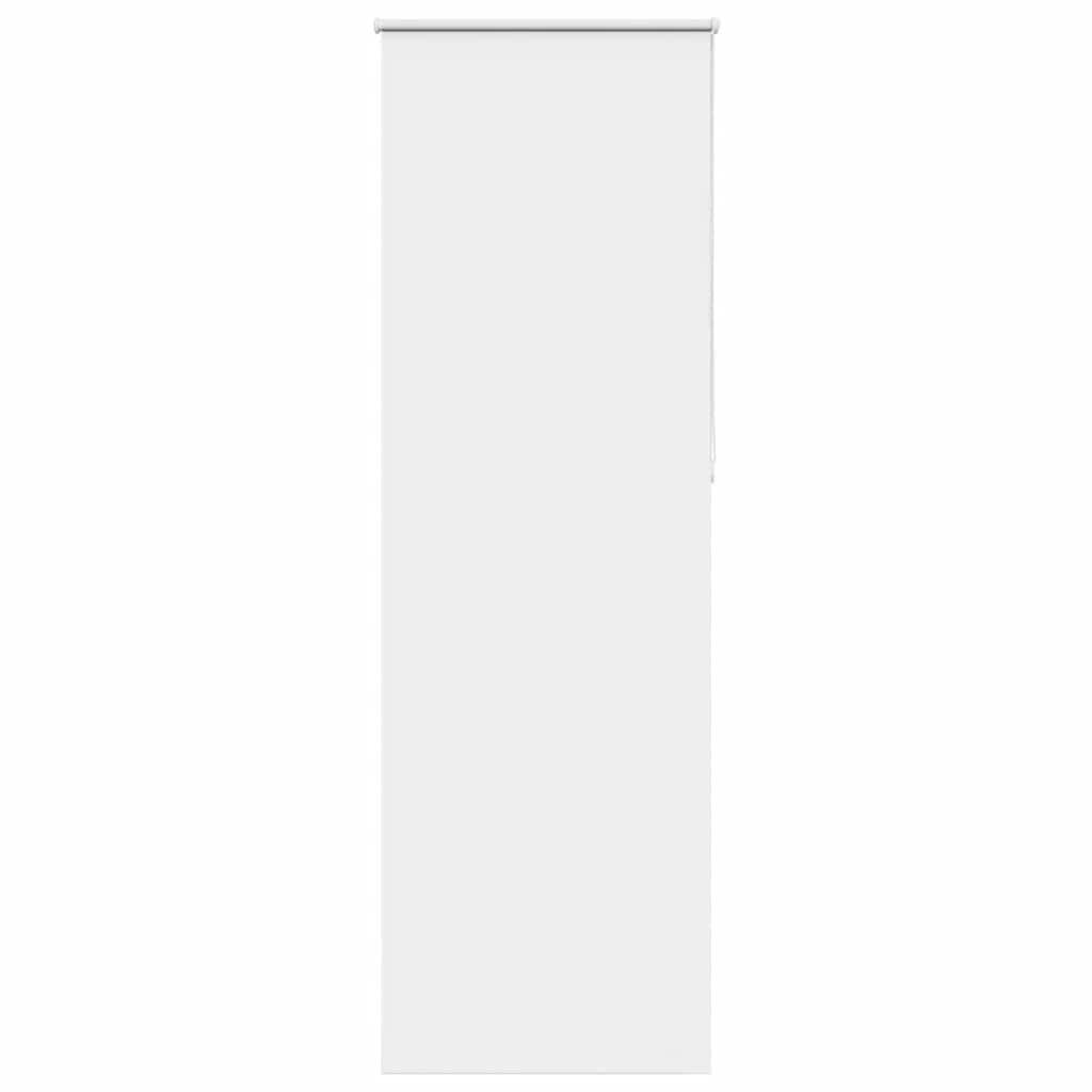 vidaXL Verdunkelungsrollo Weiß 85x230cm Stoffbreite 80,7 cm Polyester