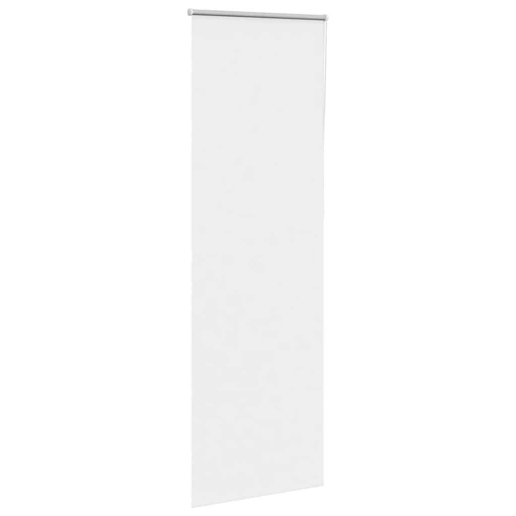 vidaXL Verdunkelungsrollo Weiß 85x230cm Stoffbreite 80,7 cm Polyester
