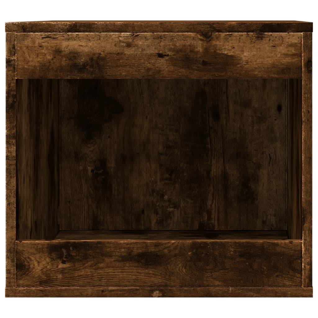 vidaXL Katzenklo Räuchereiche 47x59x42 cm Holzwerkstoff