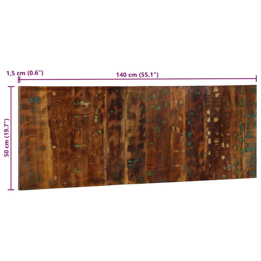 vidaXL Kopfteil Mehrfarbig 140 cm Massivholz Altholz